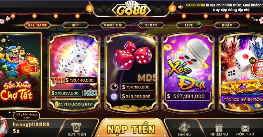 Giới thiệu thông tin tổng quan cổng game uy tín Go88