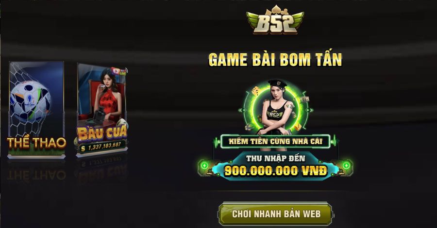 Game bài B52 đổi thưởng 